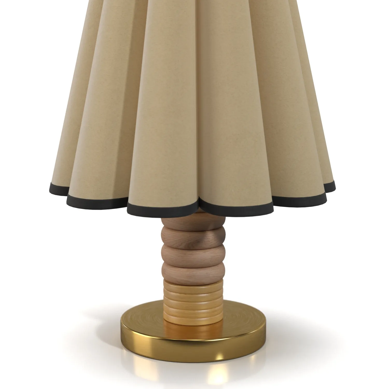 Duzy Handmade Inch High Table Lamp 3D Model_05